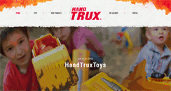 Desktop Screenshot of handtruxtoys.com